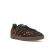 6985 8 tenisky a boty adidas samba og black green leopard w panske damske ji2735 2