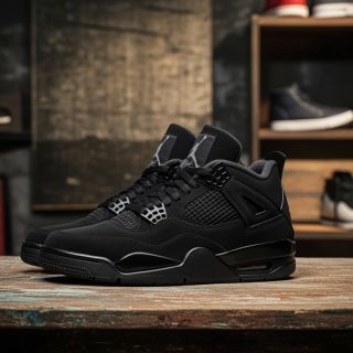 Air Jordan 4 Retro “Black Cat” (2025) – all‑black ikona je zpátky a právě teď dostupná na sneakersnow.cz! Jednobarevný...