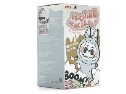 Pop Mart Labubu The Monsters Exciting Macaron Vinyl Plush Pendant Single Blind Box