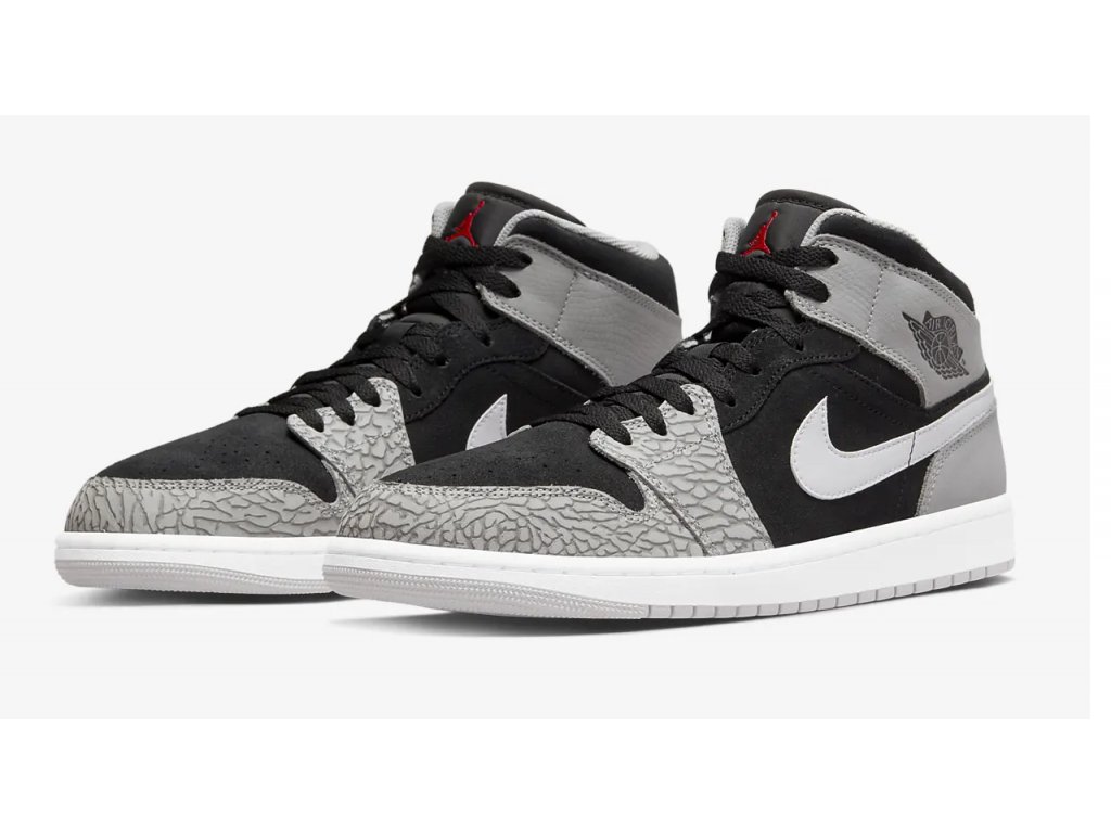 SneakerStore.cz Jordan 1 Mid Elephant Print