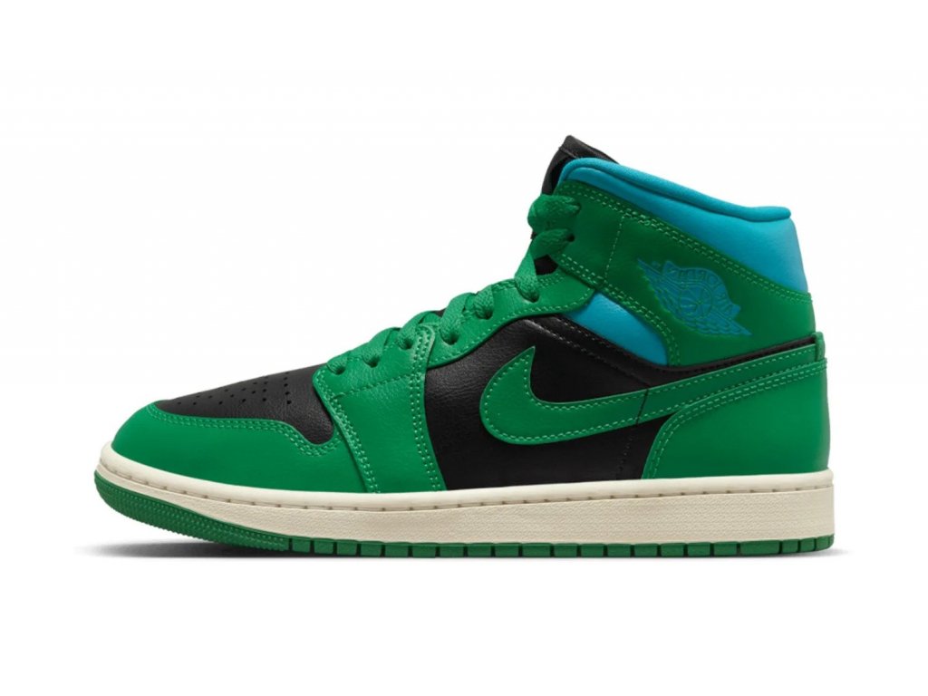SneakerStore.cz Air Jordan 1 Mid Lucky Green Aquatone