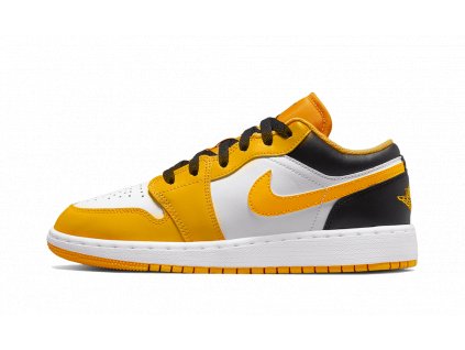 air jordan 1 low university gold black gs 1 1000 (1)