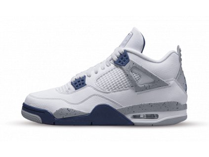 air jordan 4 retro white midnight navy 1 1000