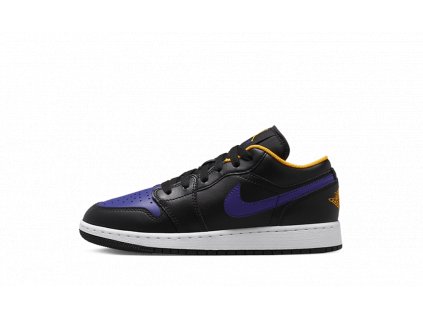air jordan 1 low black gs 1 1000