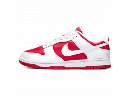 nike dunk low university red side