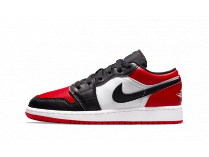 air jordan 1 low bred toe gs 1 1000