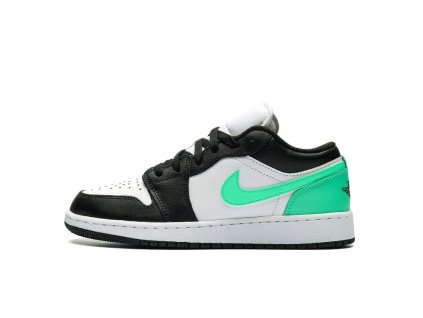 jordan kids air jordan 1 mid gs green glow 24333435 49258614 1000