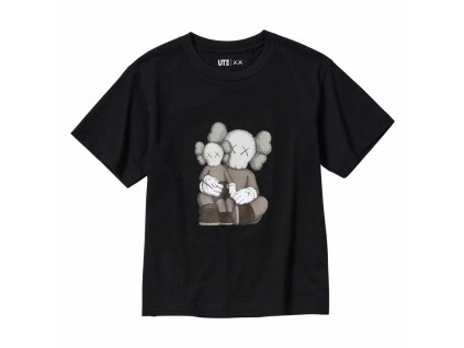 3453 1 kaws x uniqlo ut short sleeve graphic t shirt black back