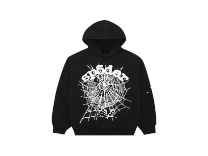 Sp5derOGWebHoodieBlack