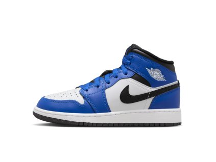 jordan kids jordan 1 mid gs game royal white black 28604759 57976485 2048