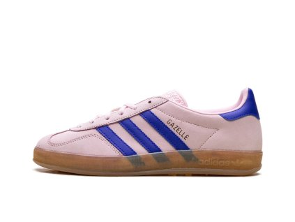 Wmns Gazelle Indoor Clear Pink Lucid Blue