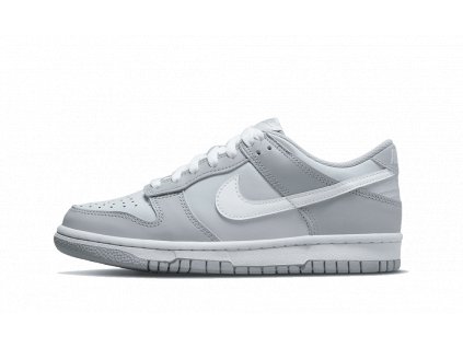 nike dunk low two toned grey gs 1 1000