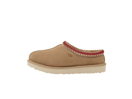 UGG Tasman II Slipper "Sand Dark Cherry"