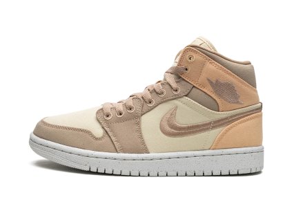 AirJordan1MidCanvasKhaki W