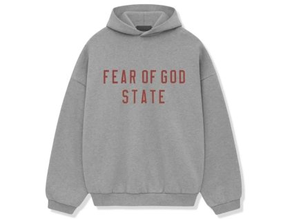 16676 1 fear of god essentials dark heather grey state hoodie 192bt246251f front
