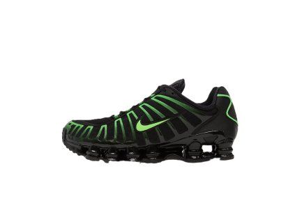 Nike Shox TL "Black Green Strike"