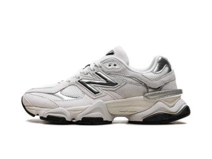12345 new balance 9060 white black metallic silver 1