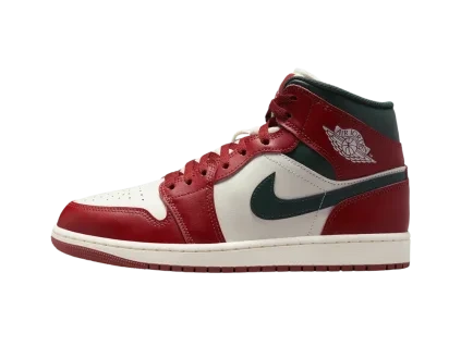 Jordan1MidRedstoneMidnightGreen