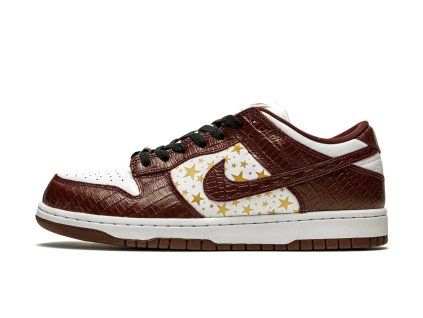 NikeSBDunkLowSupremeStarsBarkrootBrown