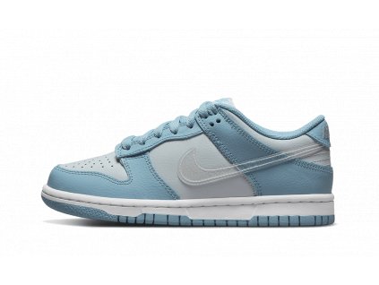 nike dunk low aura worn blue clear gs 1 1000