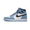 air jordan 1 retro high white university blue black 1 1000
