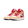 air jordan 1 mid beige white red 2 1000