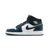 air jordan 1 mid dark teal gs 1 1000