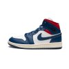 air jordan 1 mid french blue bq6472146 1
