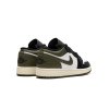 jordan kids jordan 1 low gs black toe medium olive 26736240 56796326 2048