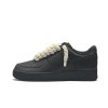 9534 nike air force 1 black rope laces beige 1