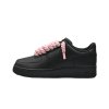 Nike Air Force 1 Black Low 07 Rope Laces Pink fbb2688d 4c72 42d8 ba55 dffab6642786