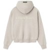 16323 1 fear of god essentials classic fleece hoodie heather stone 2