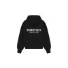 FearofGodEssentialsS25Zip UpHoodieJetBlack 1