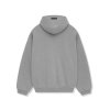 16676 fear of god essentials dark heather grey state hoodie 192bt246251f back