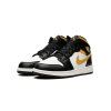 Jordan1MidWhitePollenBlack GS 1