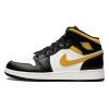 Jordan1MidWhitePollenBlack GS
