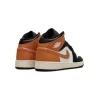 air jordan 1 mid gs starfish black toe 159022 03