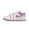 air jordan 1 low white light bordeaux gs 1 1000