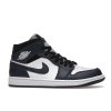 baskets air jordan 1 mid dark teal air jordan kikikickz 122319 grande