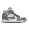 Jordan 1 Mid "Stealth"