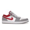 baskets air jordan 1 low light smoke grey red sneaker kikikickz 198822 grande