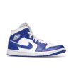 baskets air jordan 1 mid kentucky blue air jordan kikikickz 416638 grande