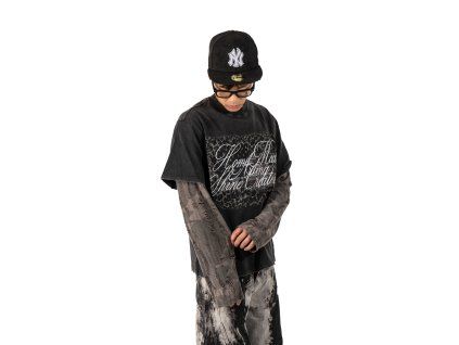 Droven Rift Crop Long Sleeve – Black / Camo