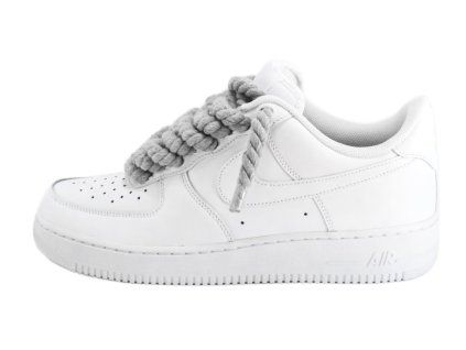 Nike Air Force Rope Laces Grey