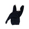 SKIMS MENS ZIP UP HOODIE navy blue