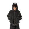 Droven Iron Wash Hoodie – Black