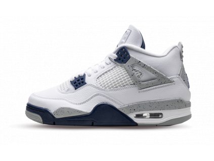 Air Jordan 4 Retro White Midnight Navy