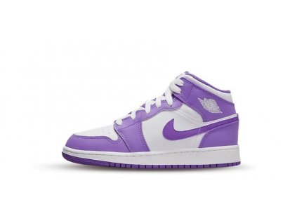 Air Jordan 1 Mid 'Purple Venom' (GS)