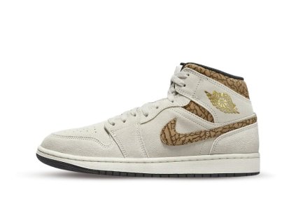 Air Jordan 1 Mid SE 'Brown Elephant'