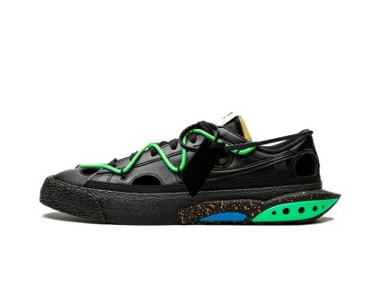 Nike Blazer Low Off-White Black Electro Green
